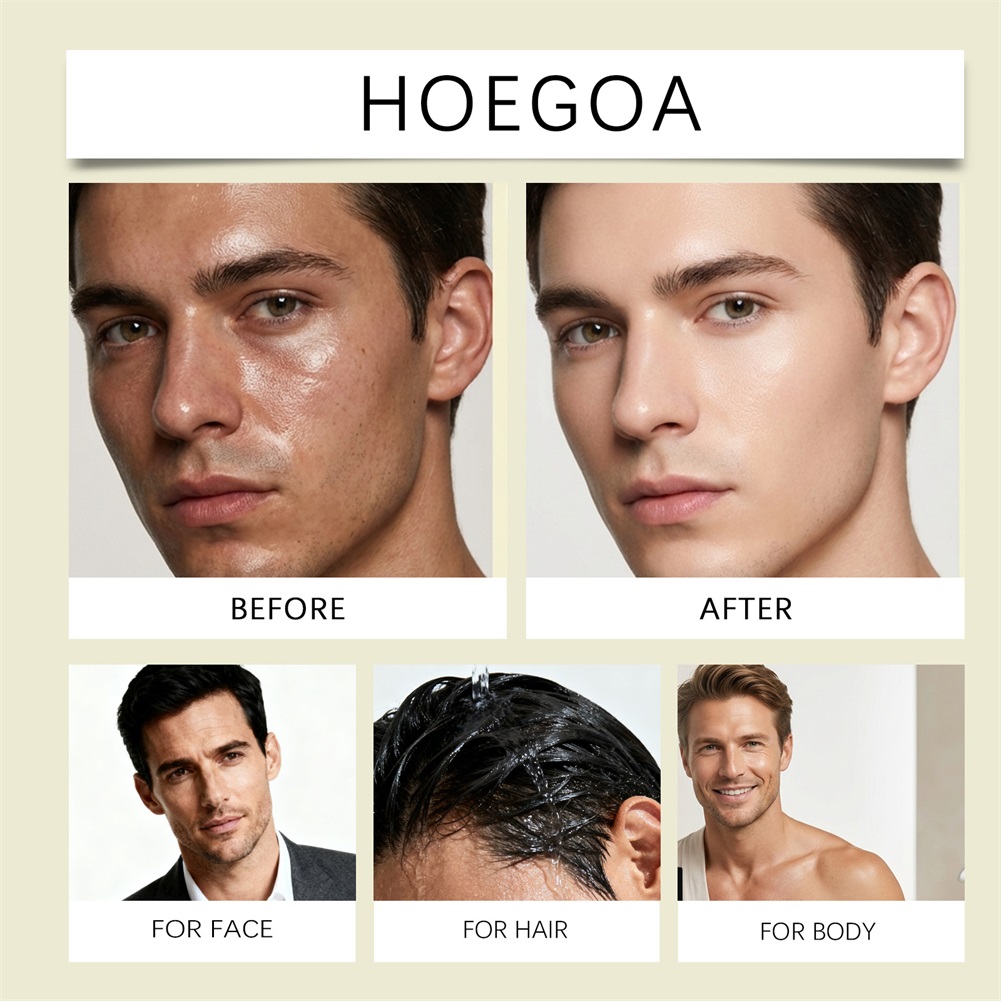 50ml 3 In 1 Shampoo Face Clean - Face Wash Mens ulasan dan harga