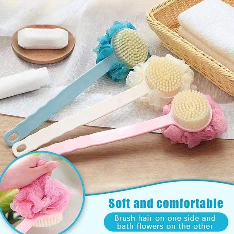 Soft Loofah And Bristles Bath  - Face Wash Mens ulasan dan harga