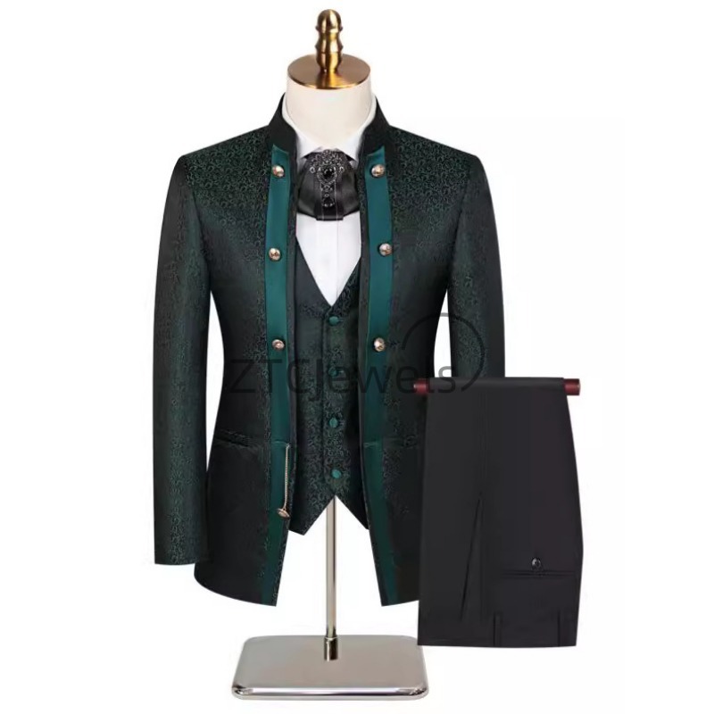 2026 New Chinese Style Men's S - Men'S Grooming For Wedding ulasan dan harga