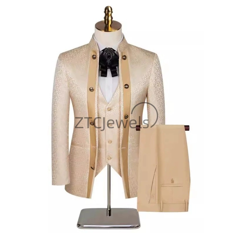 2026 New Chinese Style Men's S - Men'S Grooming For Wedding ulasan dan harga