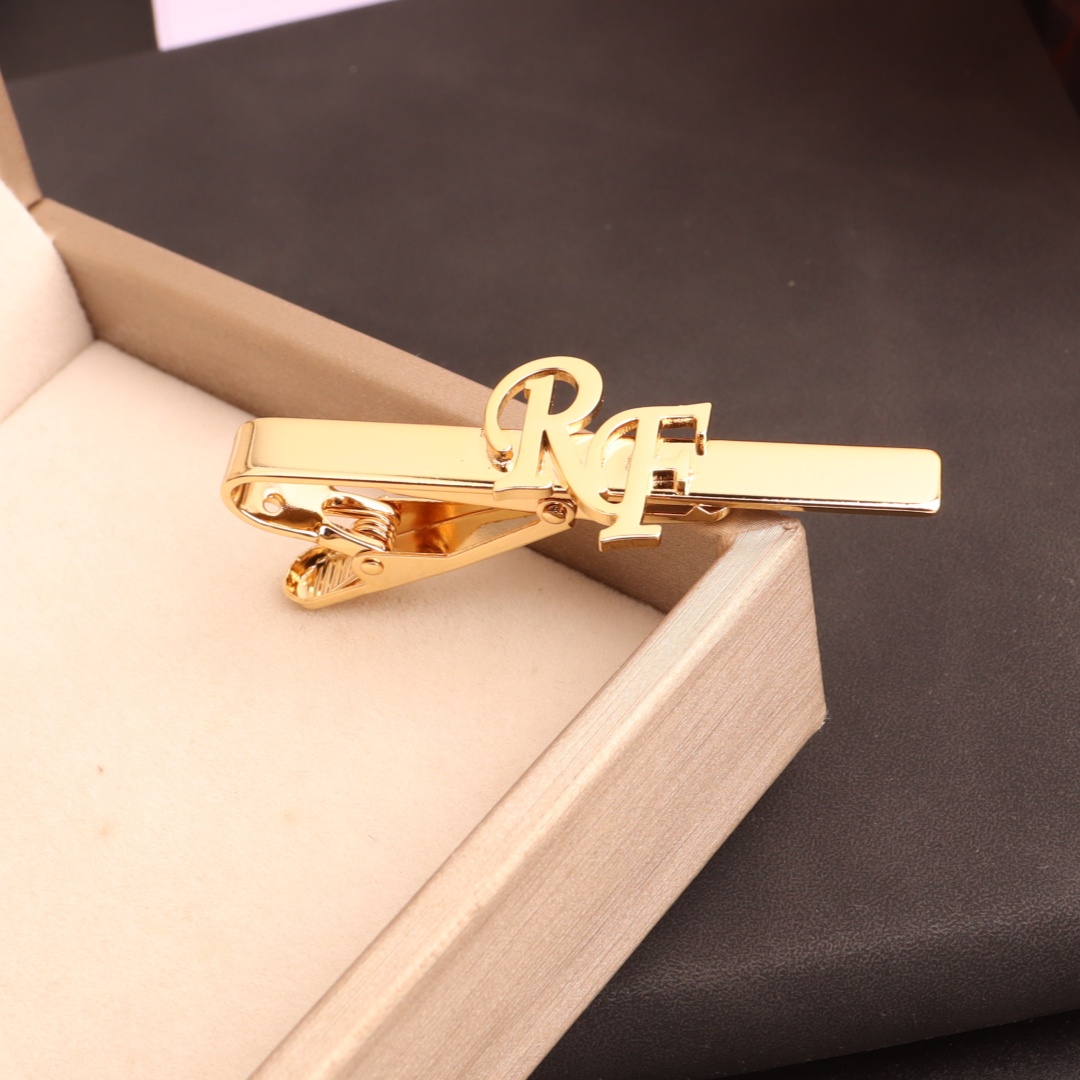 Custom Initial Tie Clip for Gr - Men'S Grooming For Wedding ulasan dan harga