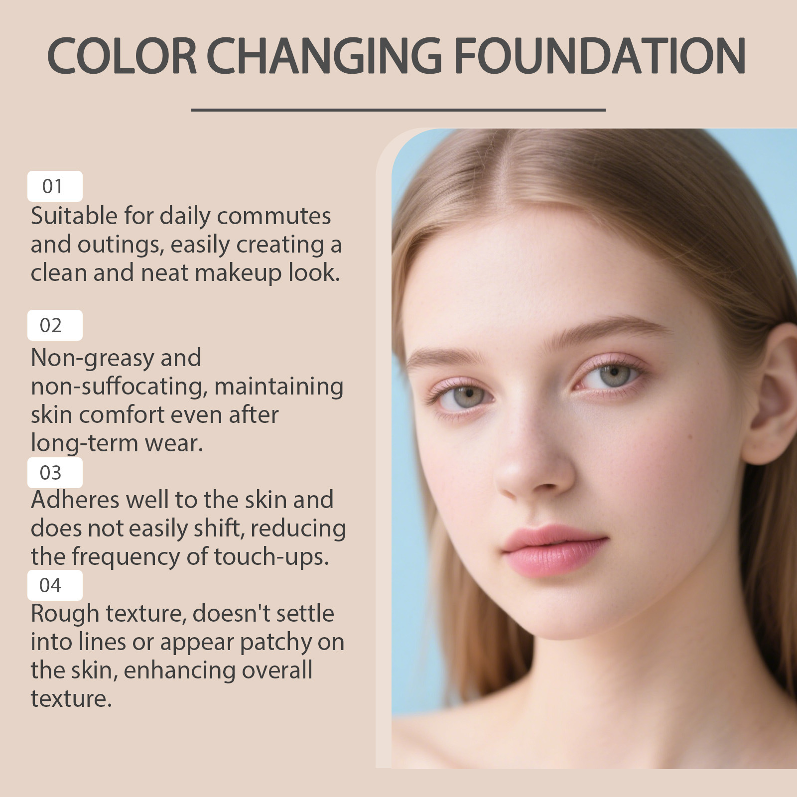 Liquid Foundation SPF 15 Color - Face Moisturizer Spf ulasan dan harga