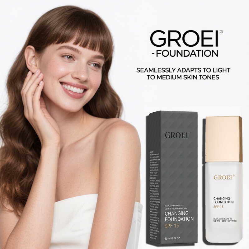GROEI Changing Foundation SPF  - Face Moisturizer Spf ulasan dan harga