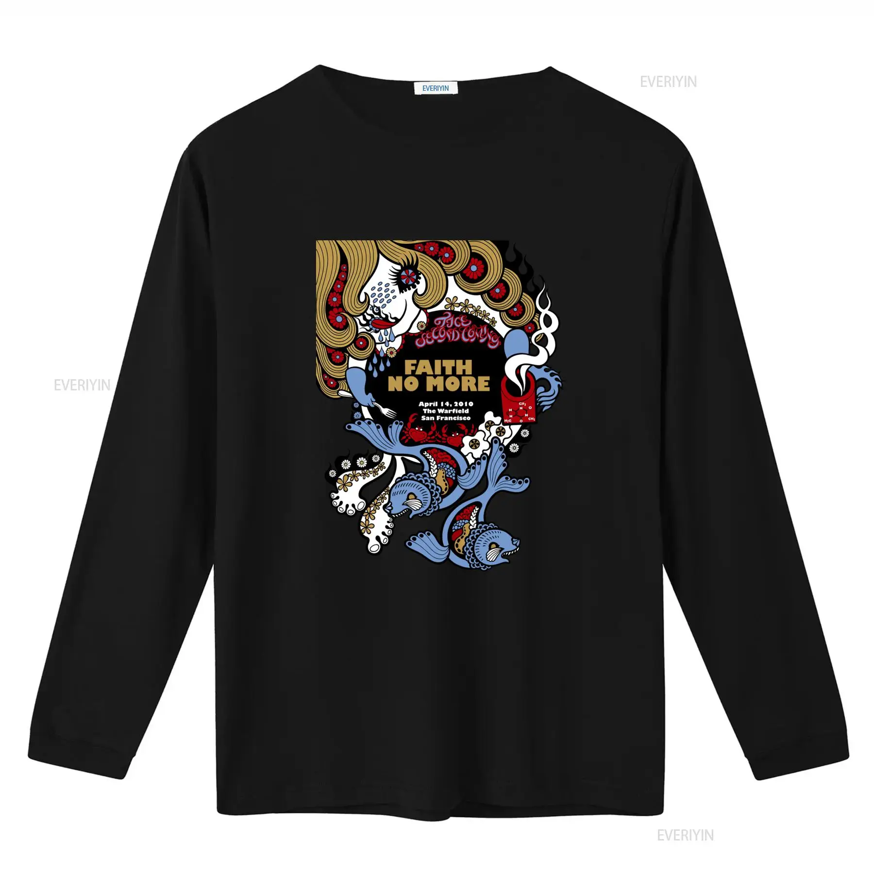 Faith No More T Shirt Face Sec - Face Wash Mens ulasan dan harga