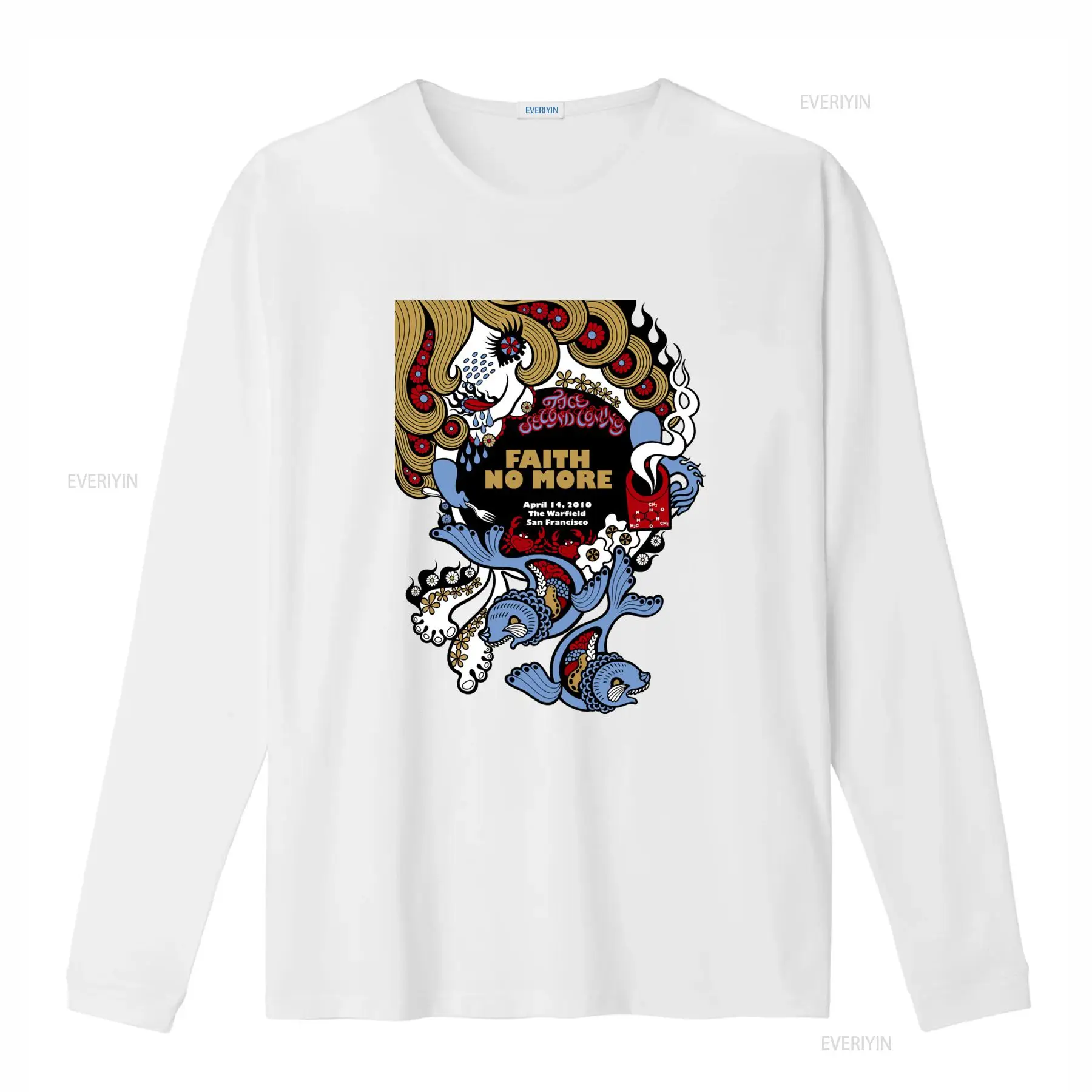 Faith No More T Shirt Face Sec - Face Wash Mens ulasan dan harga